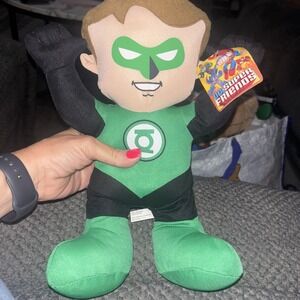 Green Lantern Plush Toy Factory DC Comics Super Friends Stuffed Animals 10"